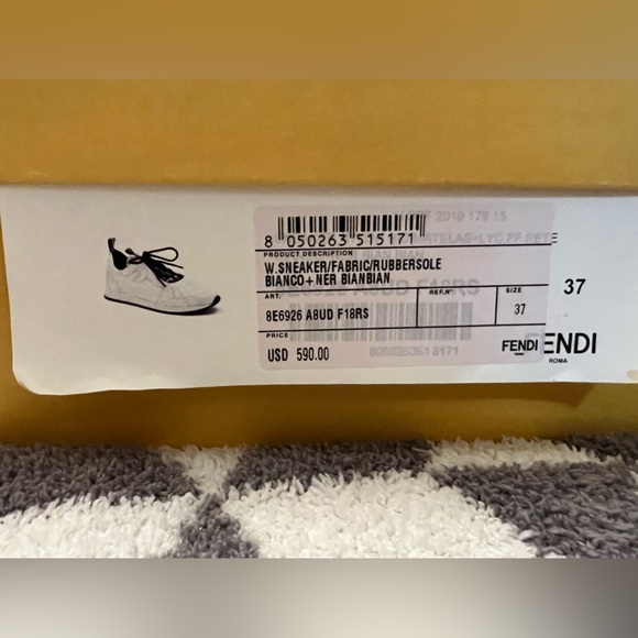 Authentic Fendi sneakers - Picture 11 of 14